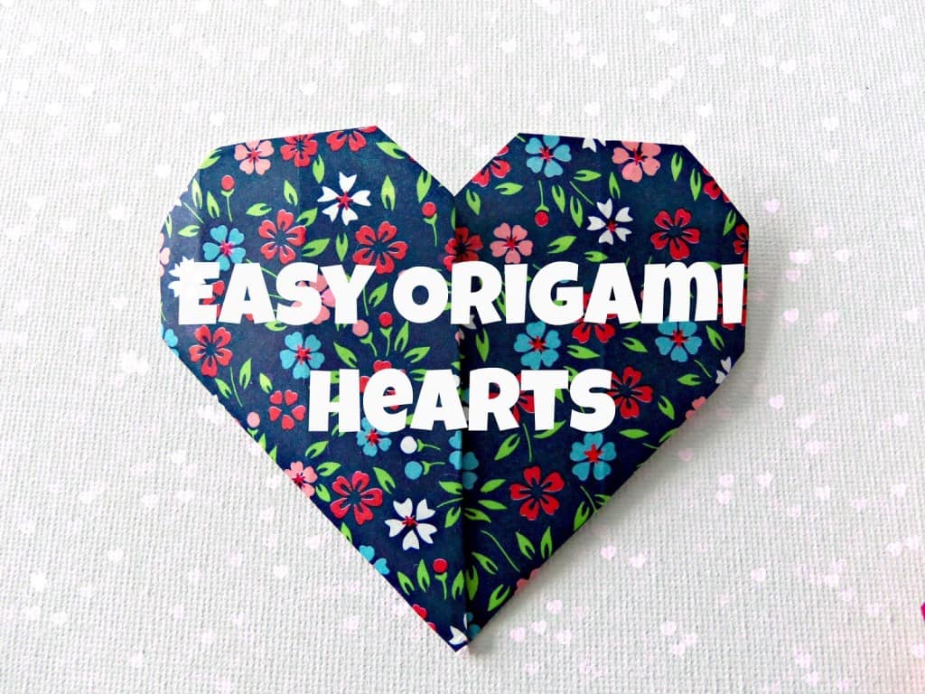 easy origami hearts