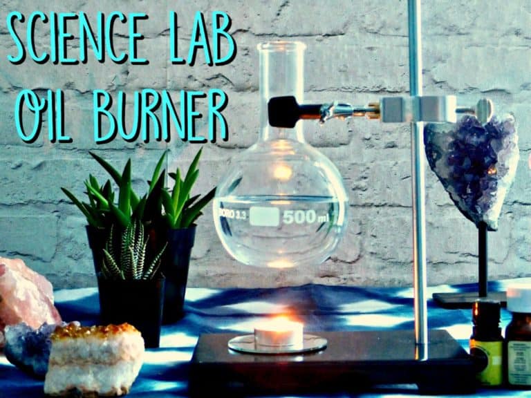 DIY essential oil warmer to diffuse and burn essential oils in your home