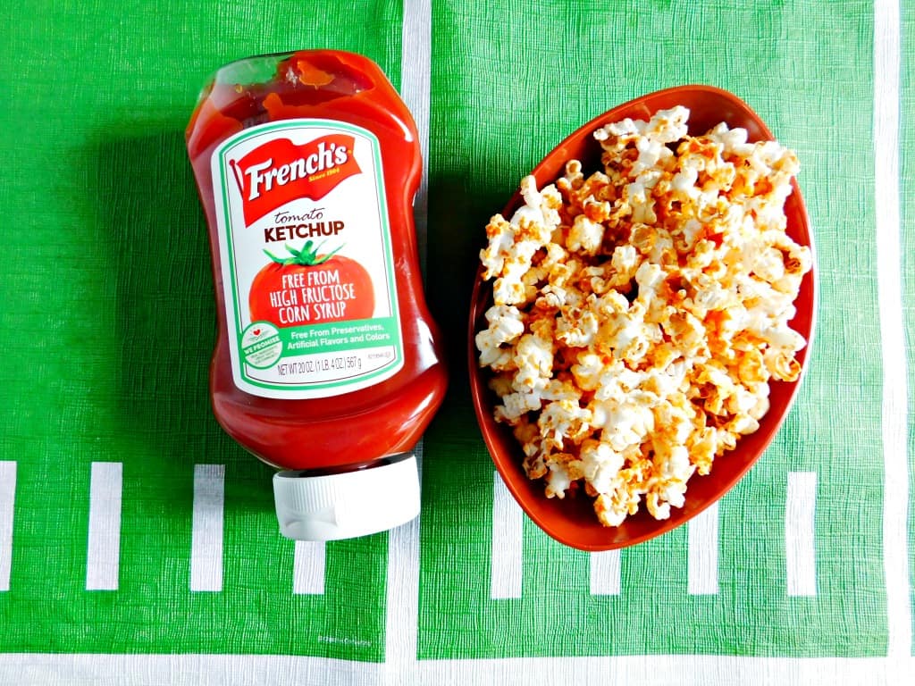 popcorn made with ketchup