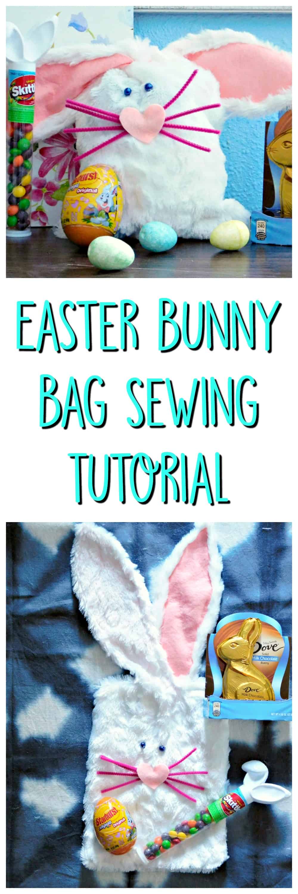 Easter Bunny Bag Sewing Tutorial Kids Easter Basket