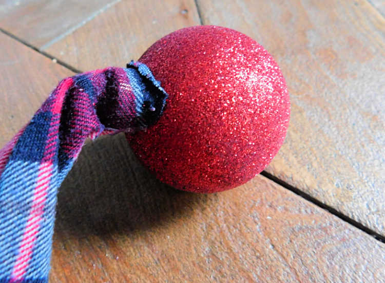 diy gnome hat with red ball on the end