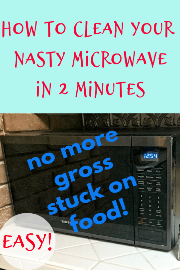 How to clean your microwave graphic