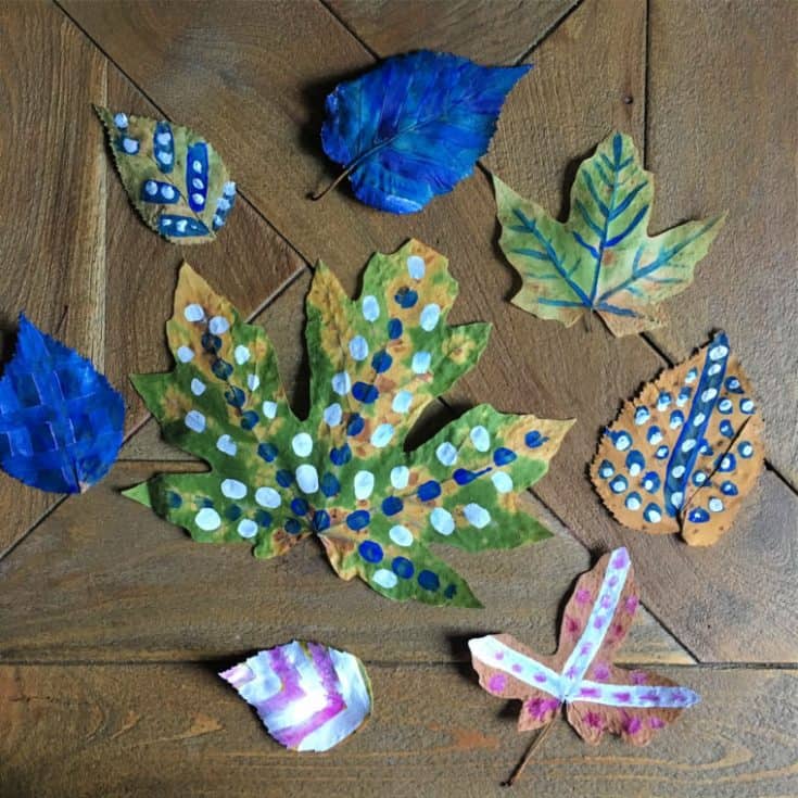 6 Dried Leaf Art Crafts for Kids this Fall Crafty Little Gnome