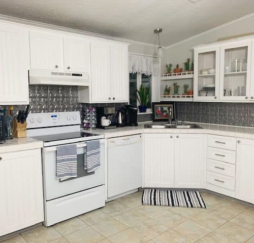 replacing kitchen cabinets after photo