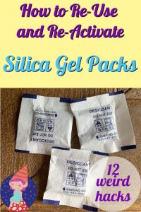 how to reuse silica gel packs