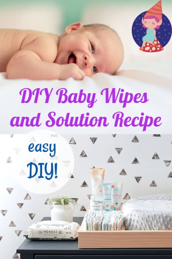 DIY baby wipes 