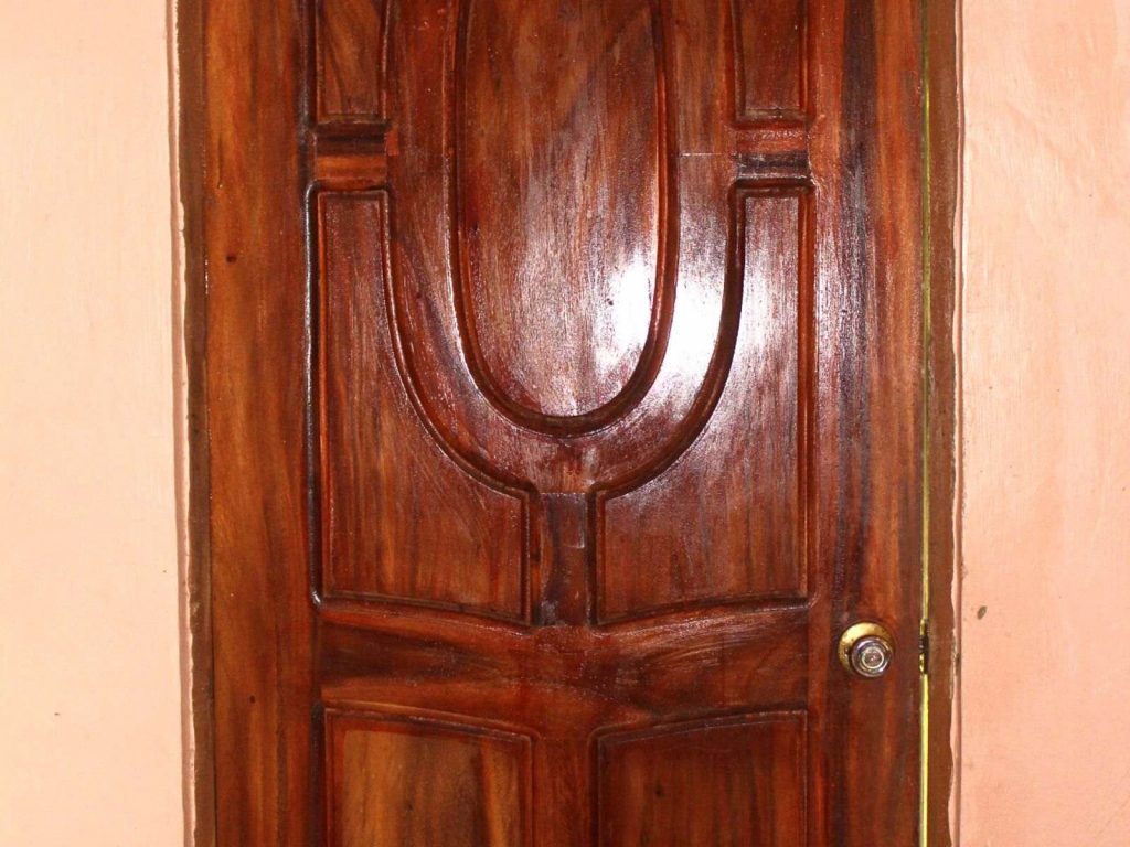 After feature image of how to fix squeaky door.