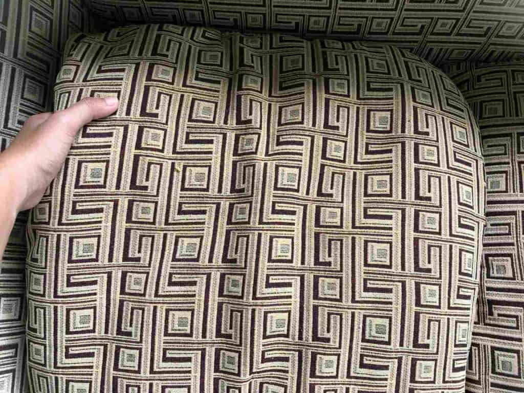 How to clean couch cushions after photo.