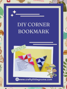 DIY Corner Bookmark Poster Image.