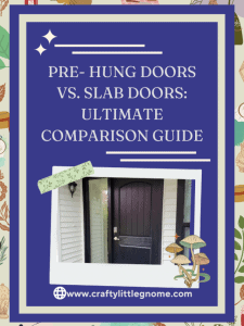 Pre-hung doors vs. slab doors: ultimate comparison guide poster image.