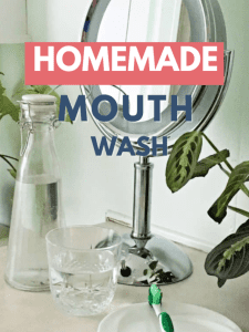 If you want a cheaper, gentler mouth wash try my homemade recipe.