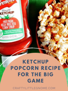 I came up with this fun recipe for ketchup flavored popcorn, a crunchy, tasty alternative to ketchup chips that is easy to make and all your friends (even the non-Canadian ones) will love.
