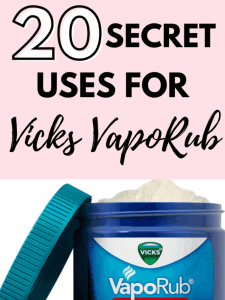 20 Secret Uses for Vicks VapoRub.