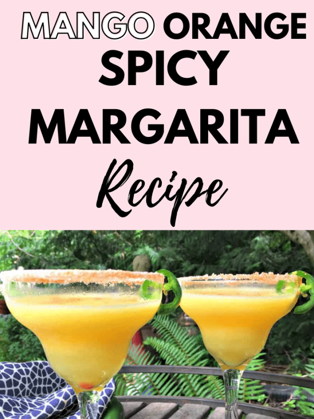 Mango Orange Spicy Margarita Recipe