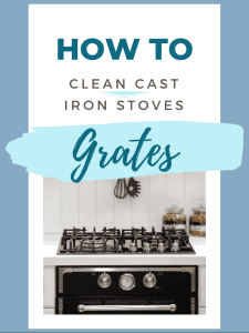 How To Clean Cast Iron Stove Grates.