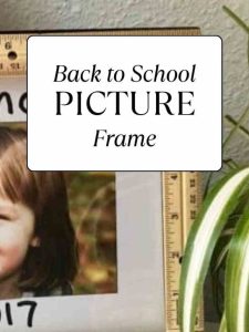 Back to School Picture Fram