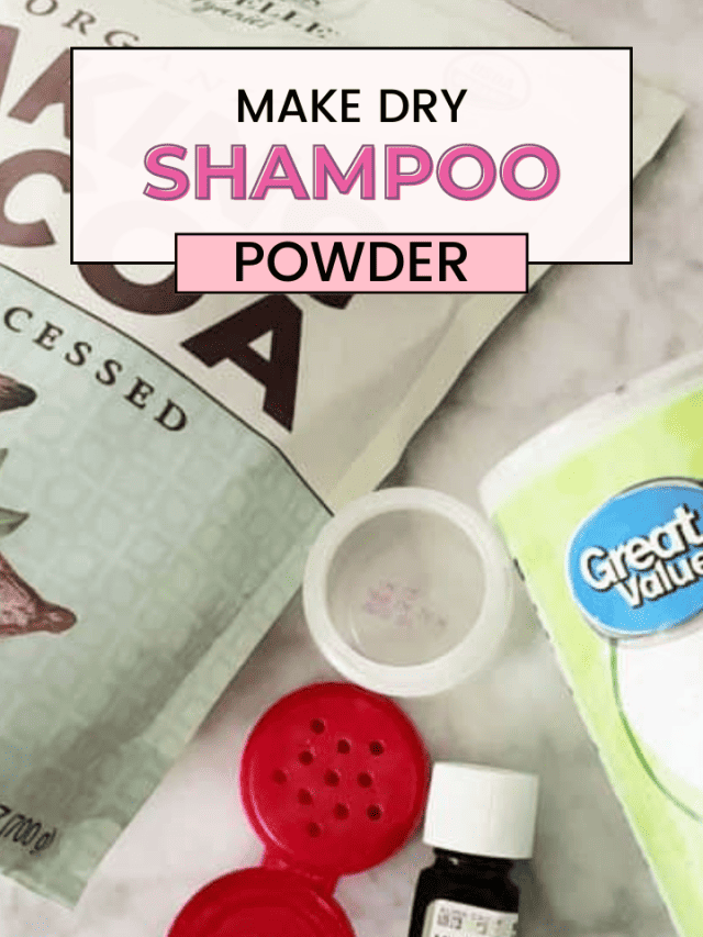Make Dry Shampoo Powder Crafty Little Gnome