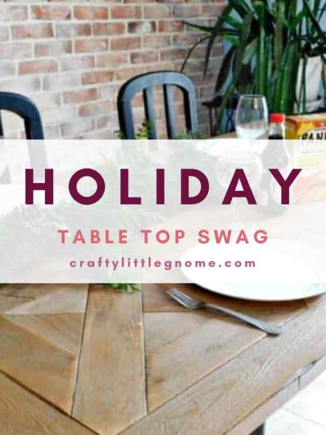 Holiday Tabletop Swag