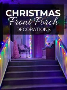 Christmas Front Porch Decorations.