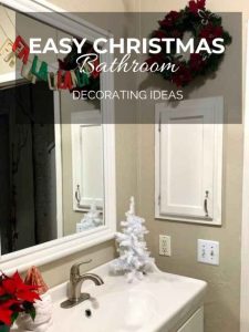 Easy Christmas Bathroom Decorating Ideas.