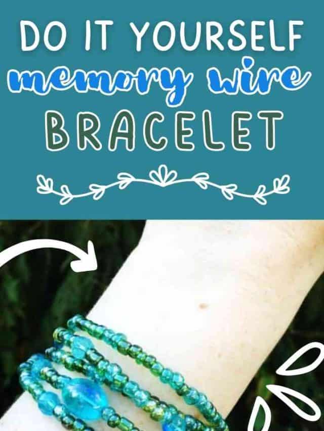Memory Wire Bracelet DIY