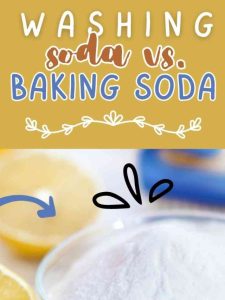 Washing Soda Vs. Baking Soda.