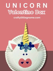 Unicorn Valentine Box.