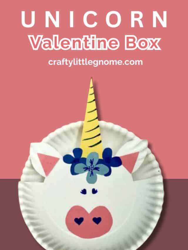 Unicorn Valentine Box