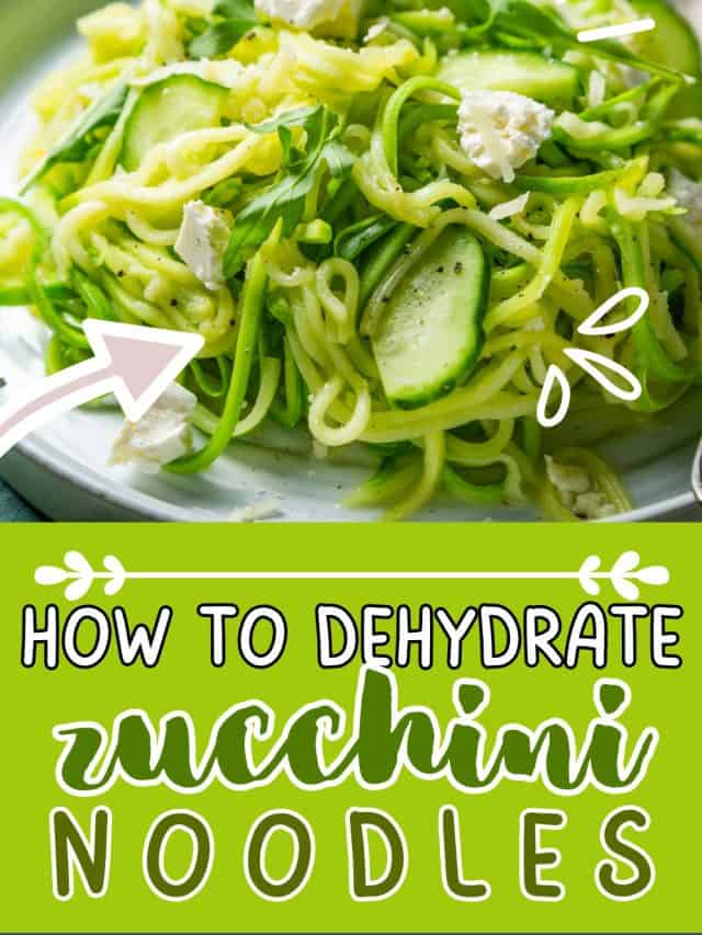 5 Simple Steps: How to Dehydrate Zucchini Noodles